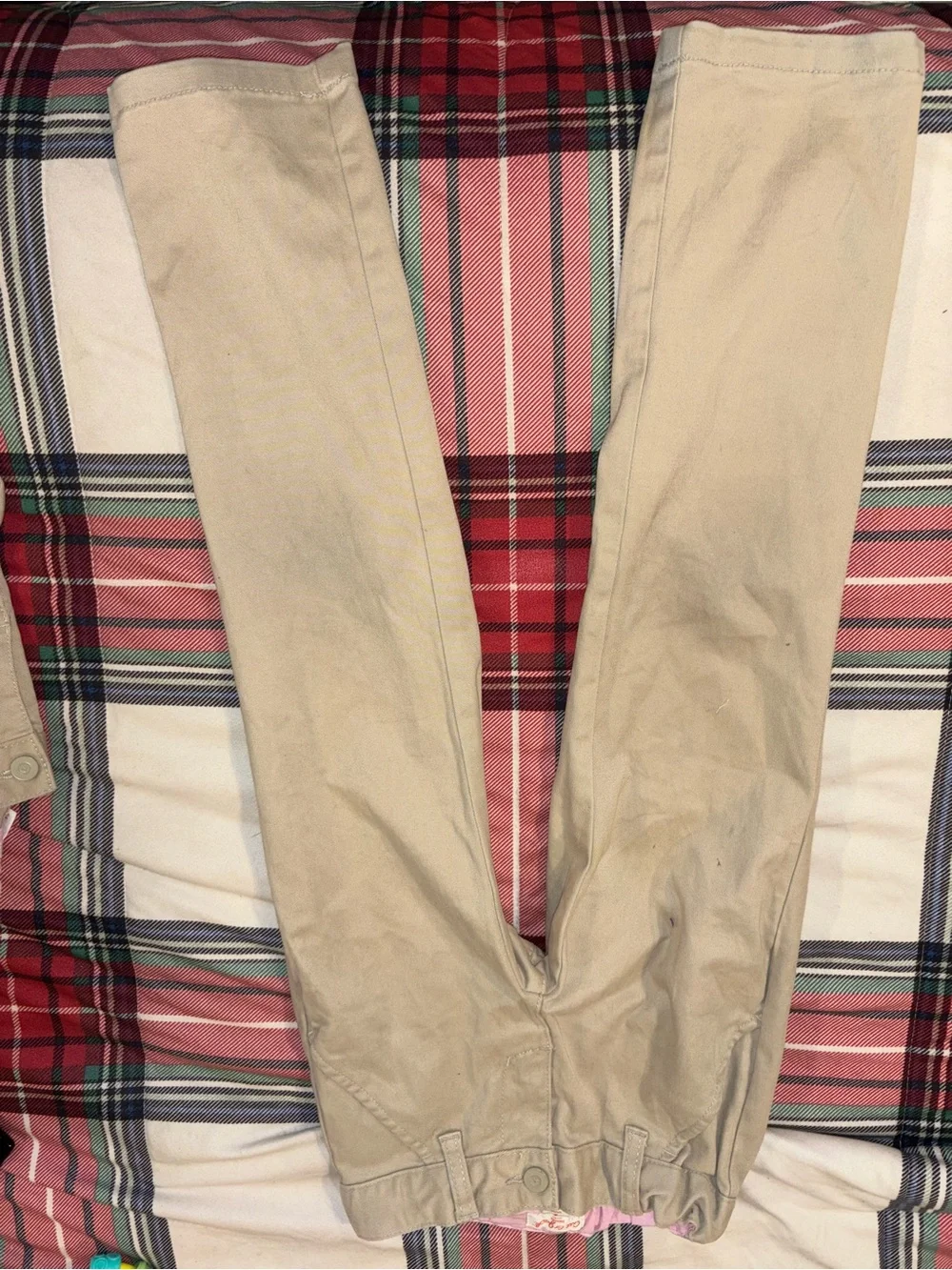 Girls uniform khaki pants